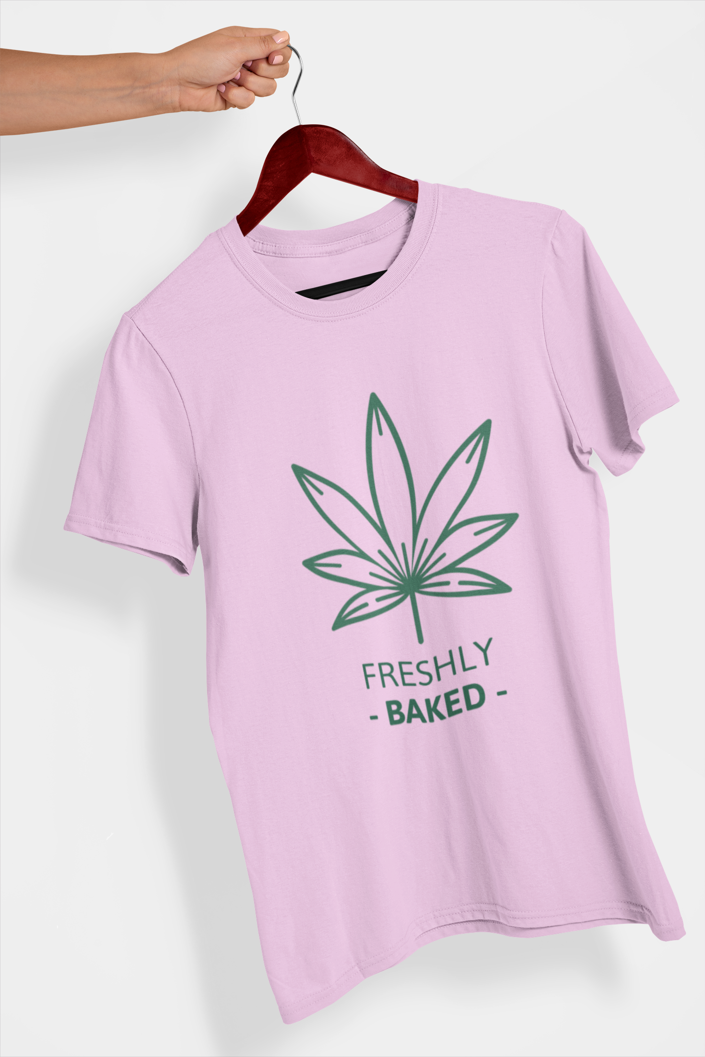 Freshly Baked Women's Printed T-Shirt Blossom Blush High & Humble Enterprises