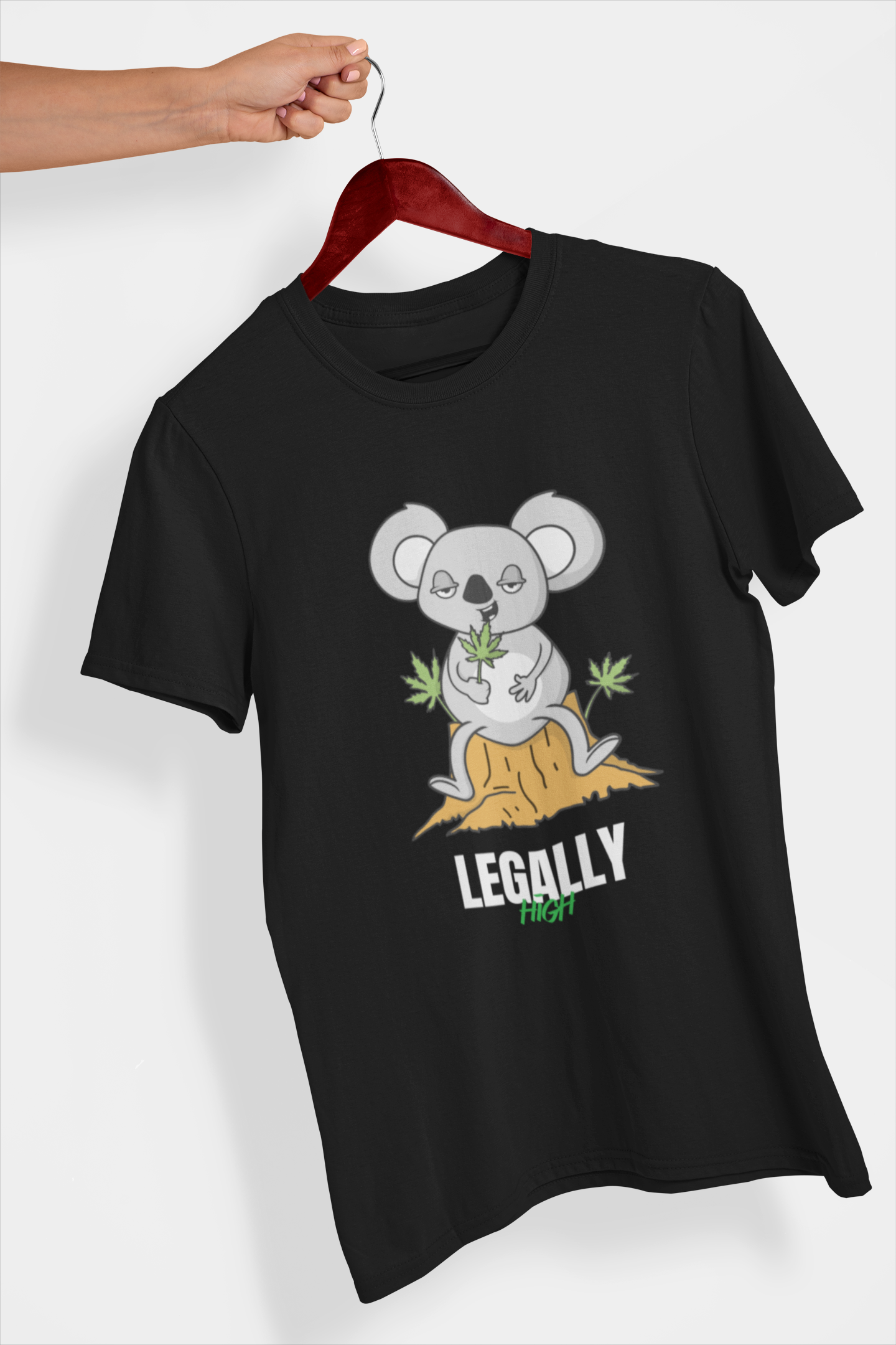 Legally High Women's Printed T-Shirt Venom Black High & Humble Enterprises