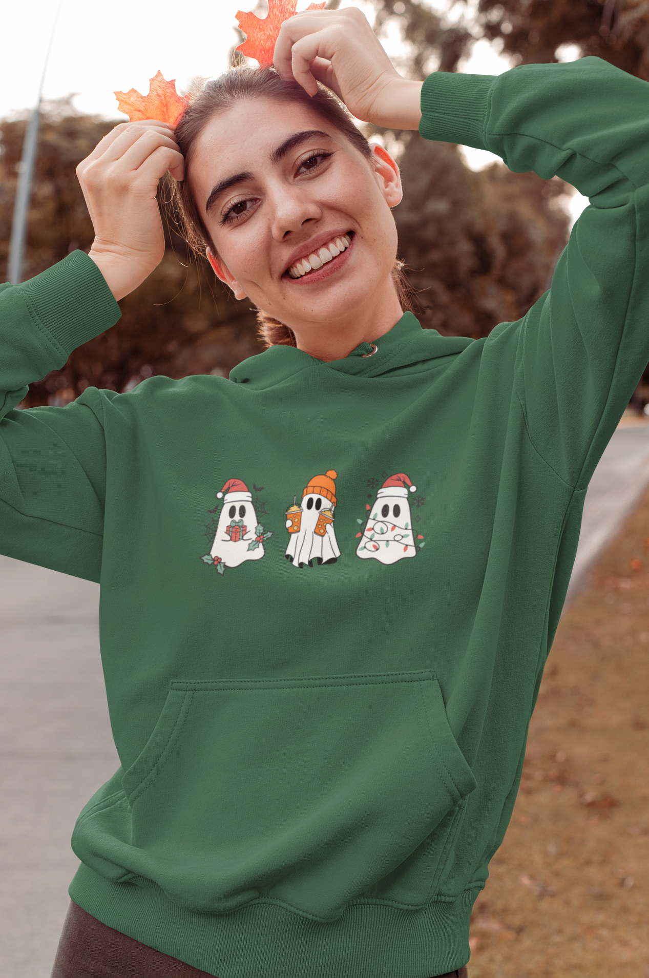 Christmas Ghosts Unisex Hoodie