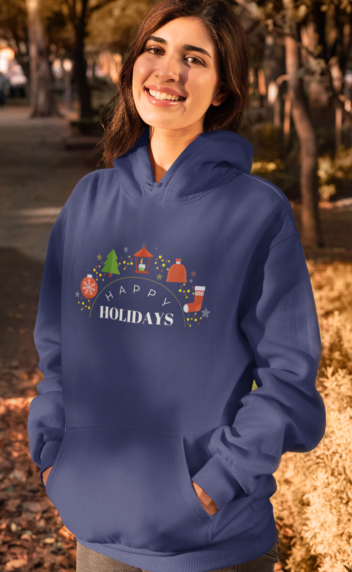 Happy Holidays Unisex Hoodie