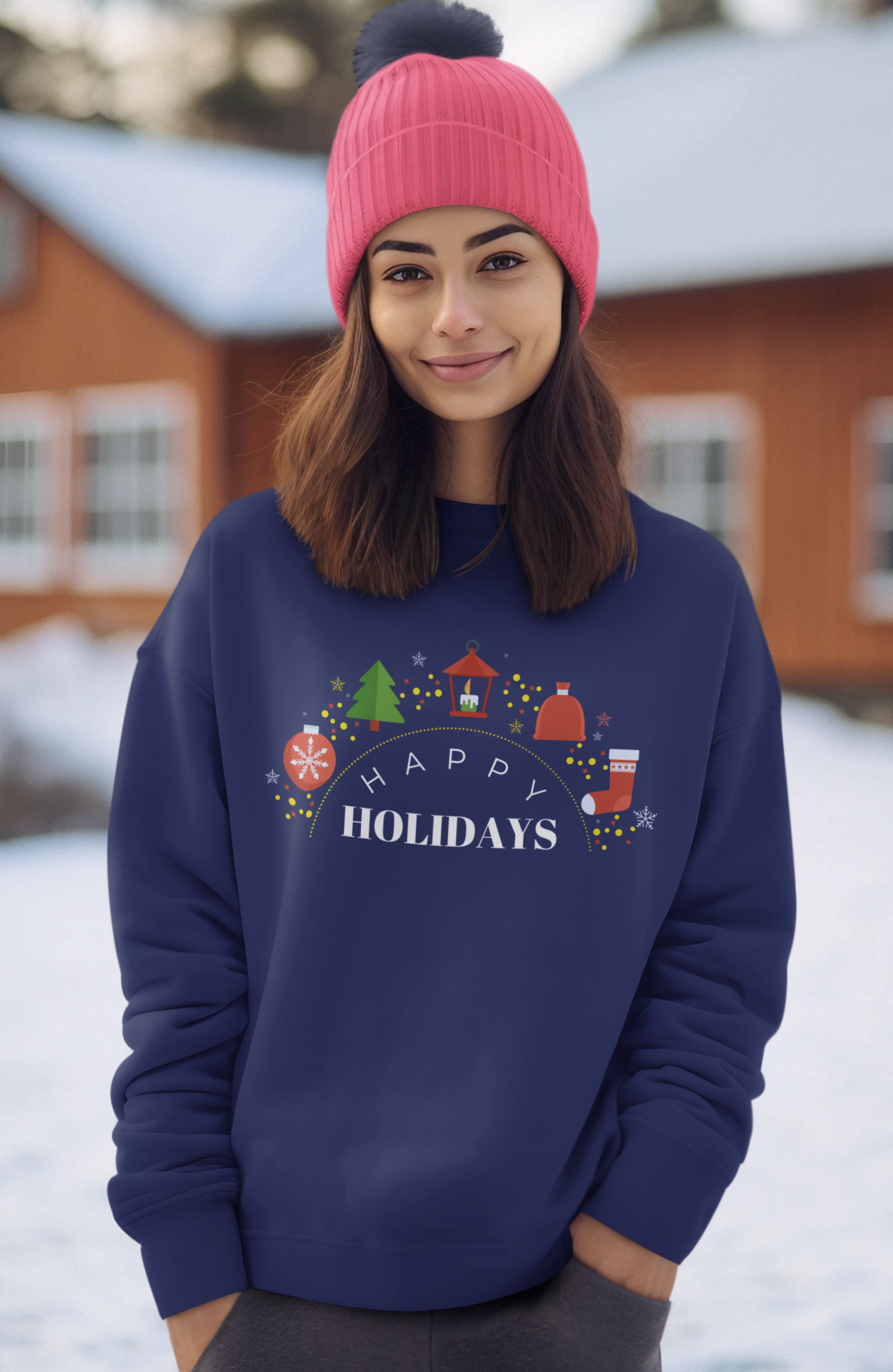 Happy Holidays Unisex Sweatshirt