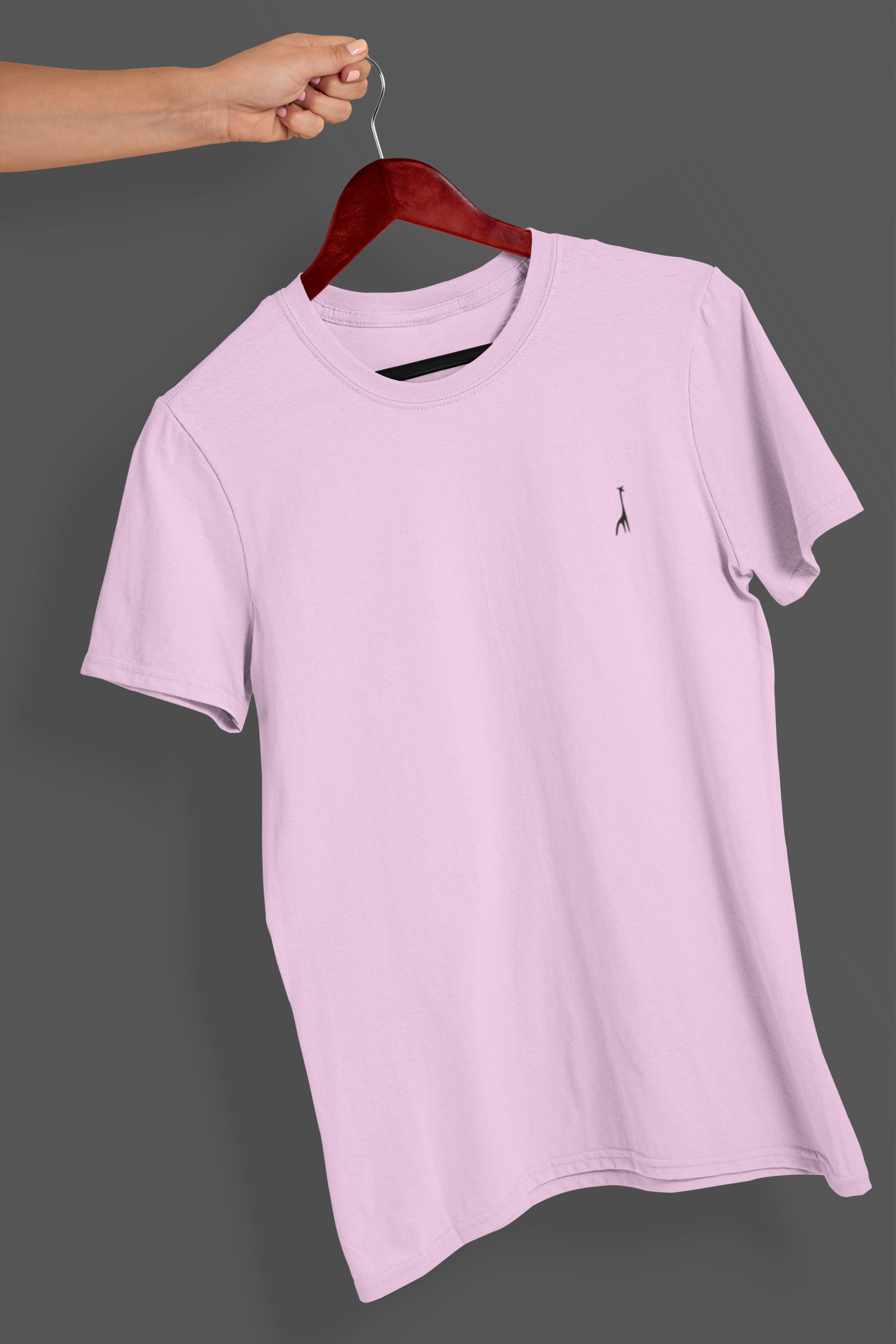 Men's Classic Blossom Blush Solid T-Shirt High & Humble