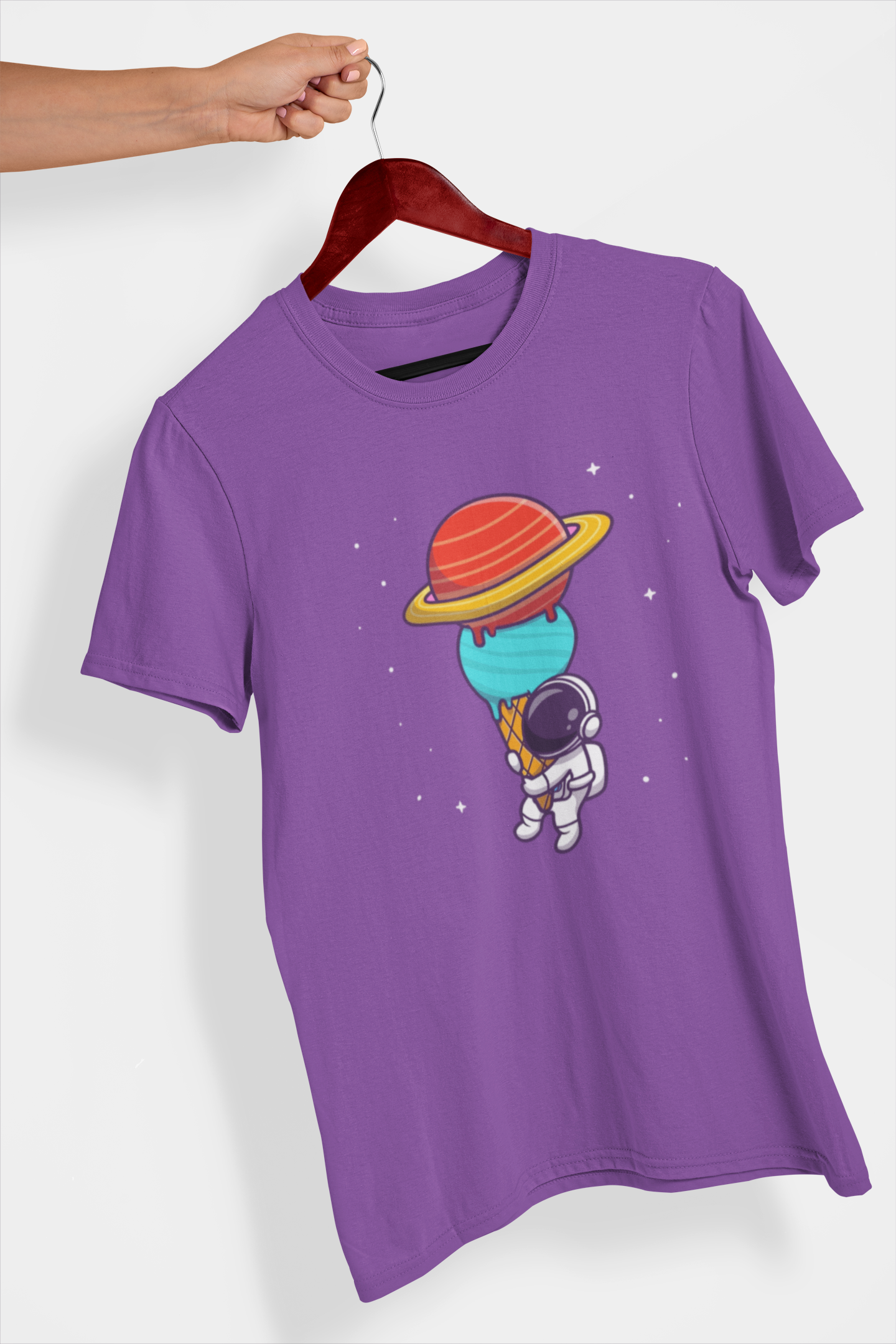 Moon Child Men's Printed T-shirt Purple Haze High & Humble