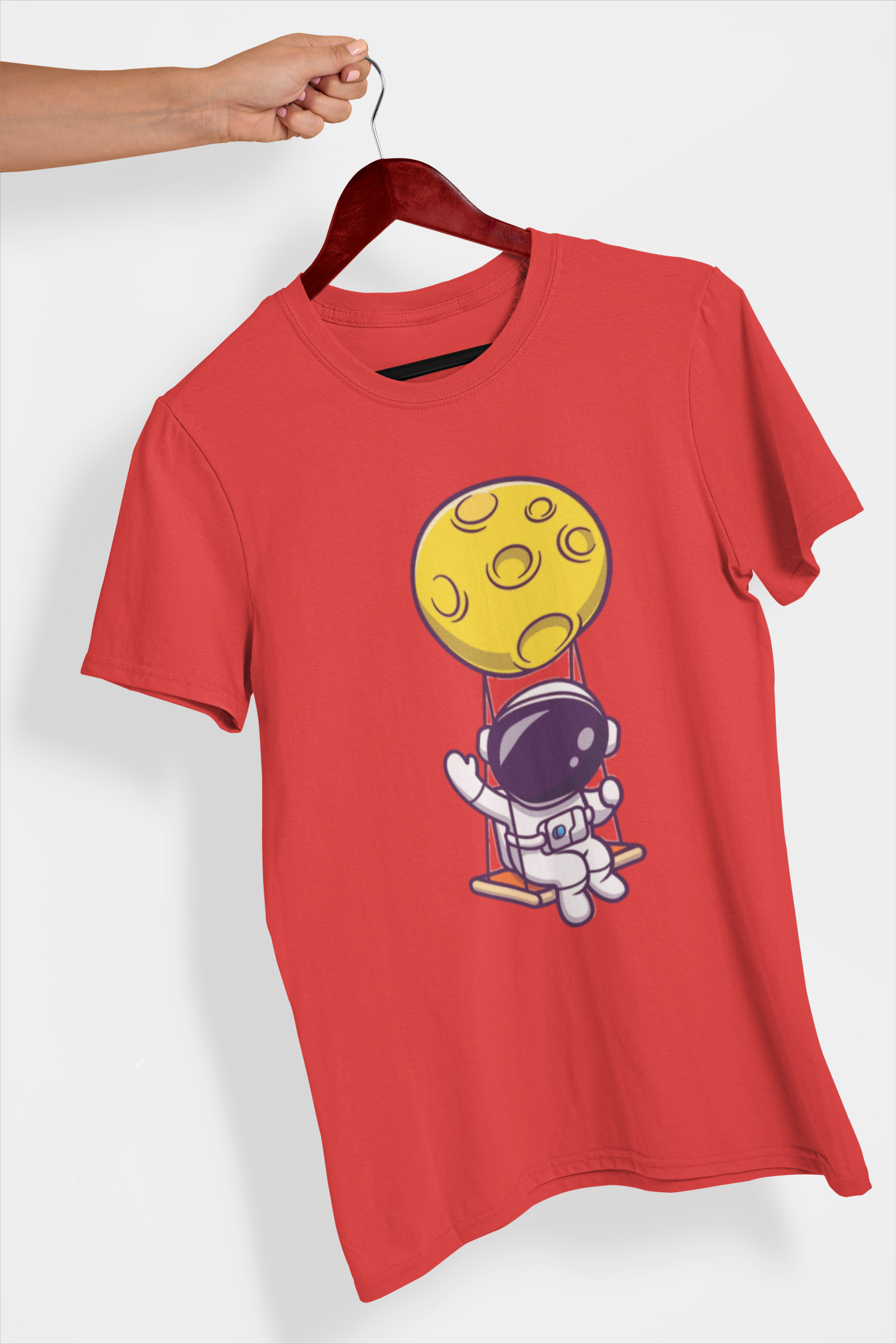 Moon Swing Men's Printed T-shirt Spidy Red High & Humble