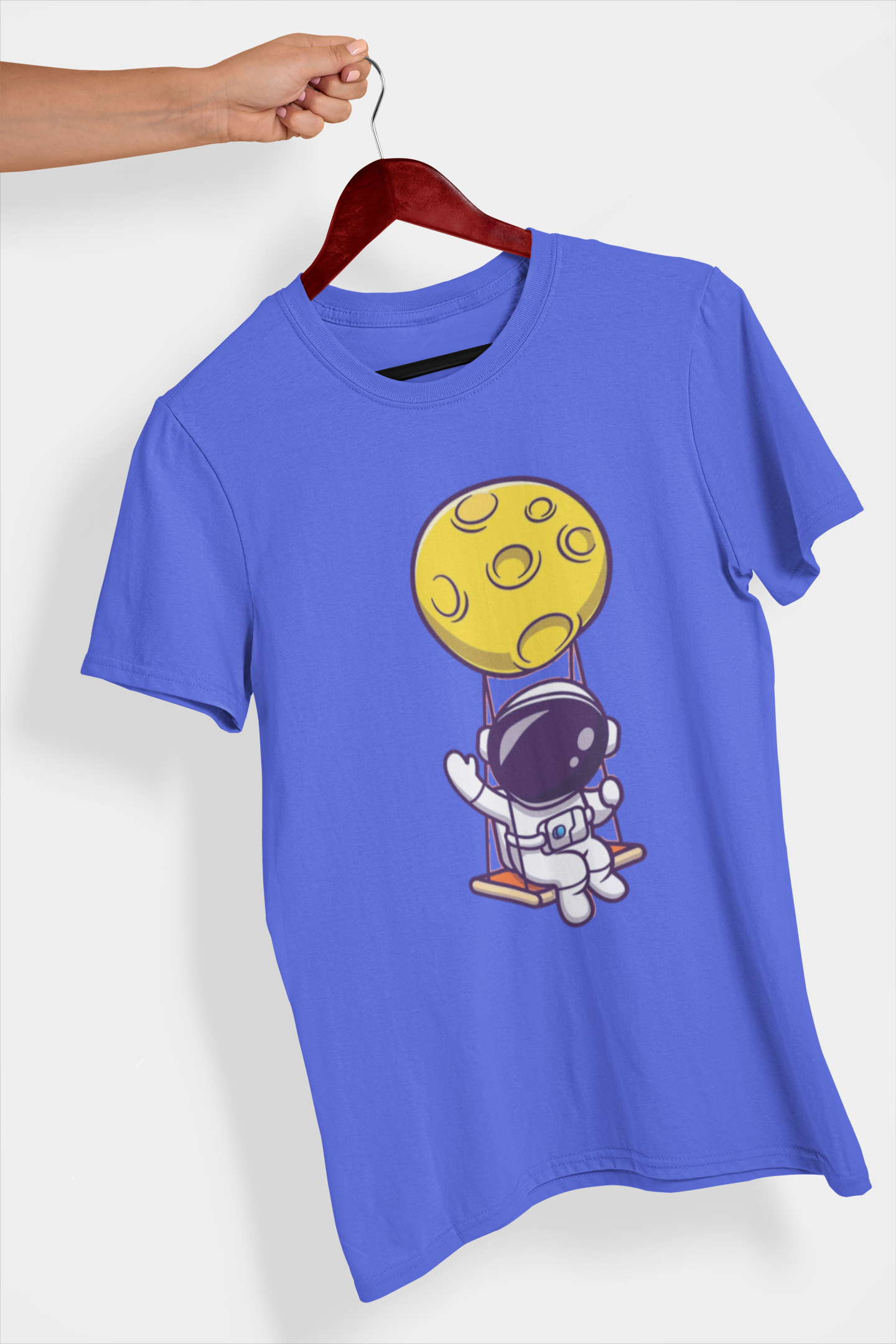 Moon Swing Men's Printed T-shirt Blueberry Blitz High & Humble