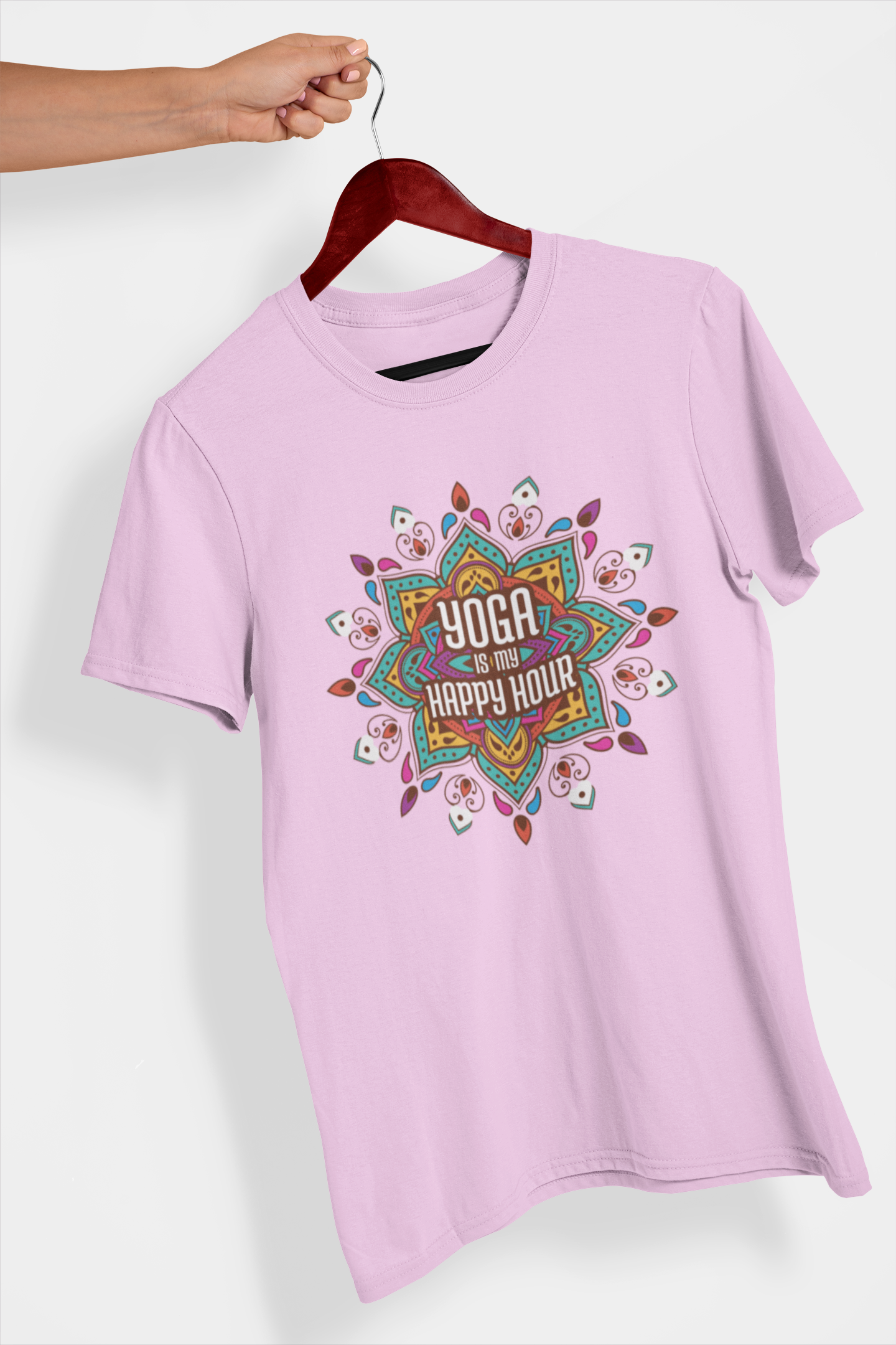 Happy Hour Men's Printed T-shirt Blossom Blush High & Humble