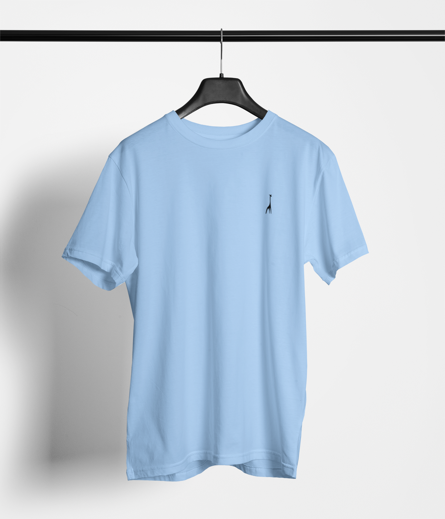 Men's Oversized Bubbles Blue Solid T-Shirt High & Humble