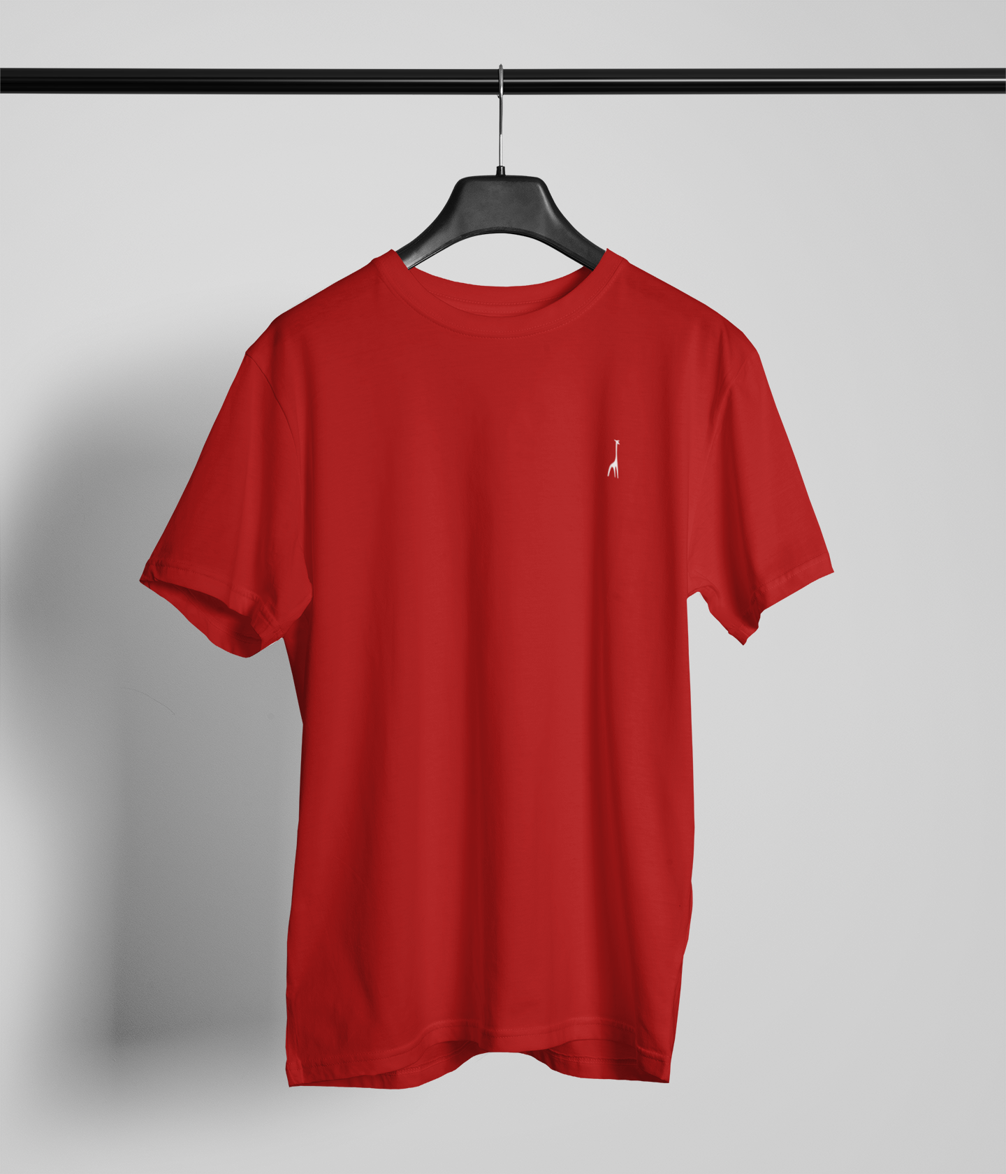 Men's Oversized Spidy Red Solid T-Shirt High & Humble