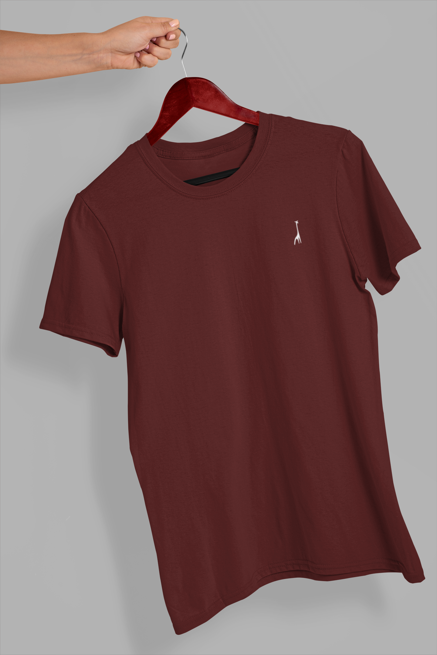 Men's Dune Lanister Maroon Supima T-Shirt High & Humble