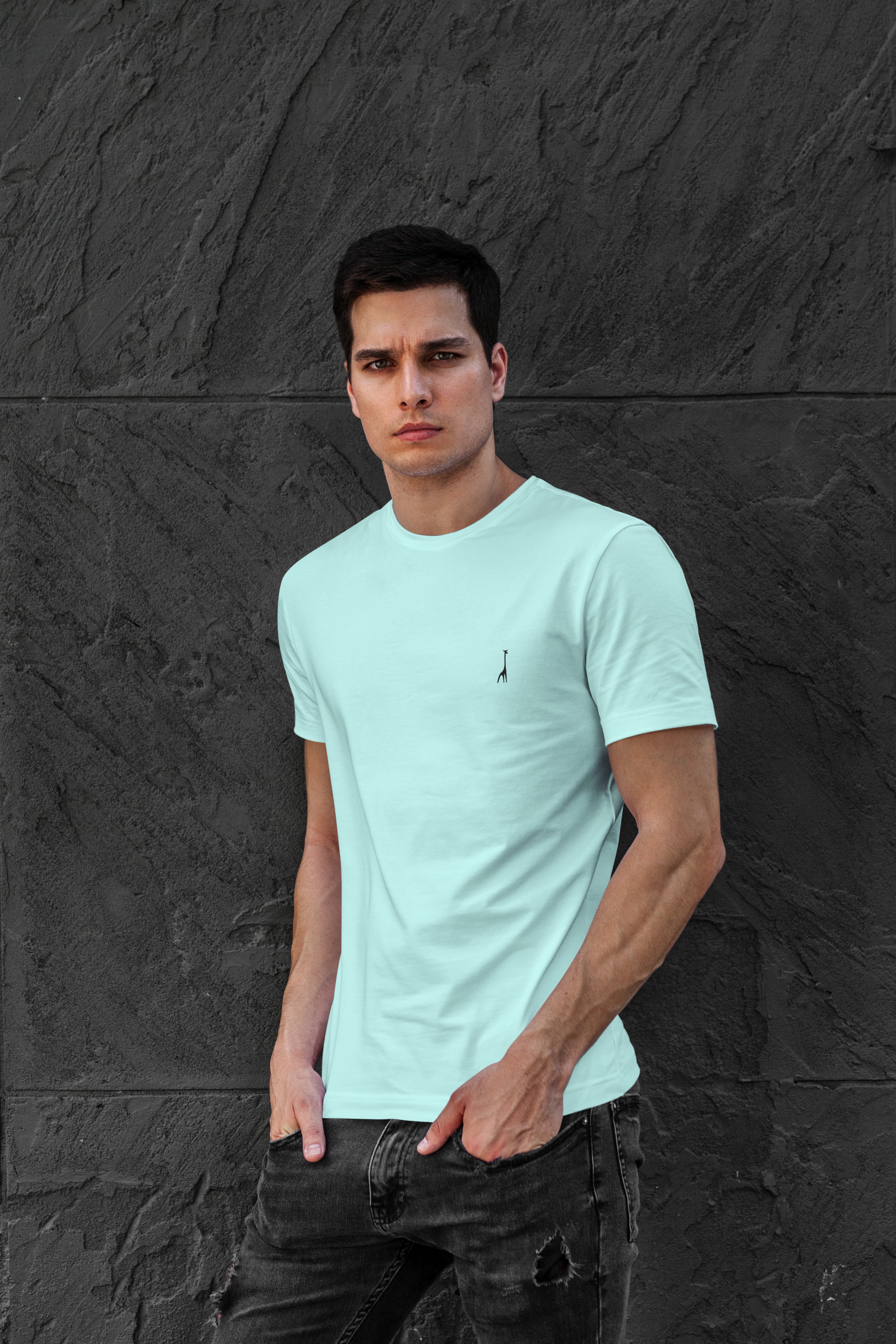 Men's Classic Mint Solid T-Shirt