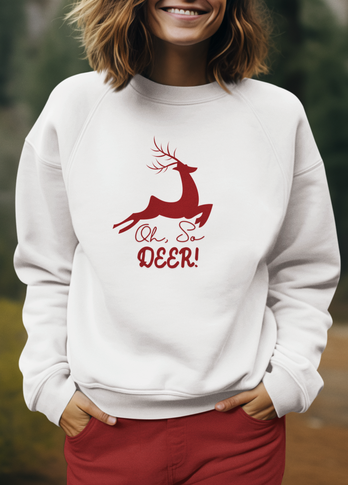 Oh Deer! Unisex Sweatshirt