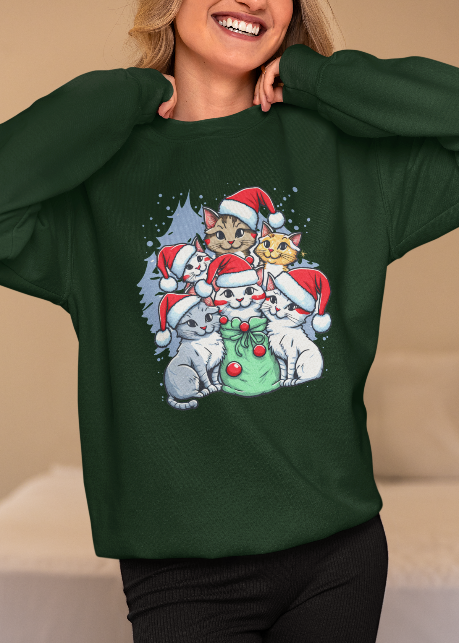 Santa Paws Unisex Oversized Sweatshirt