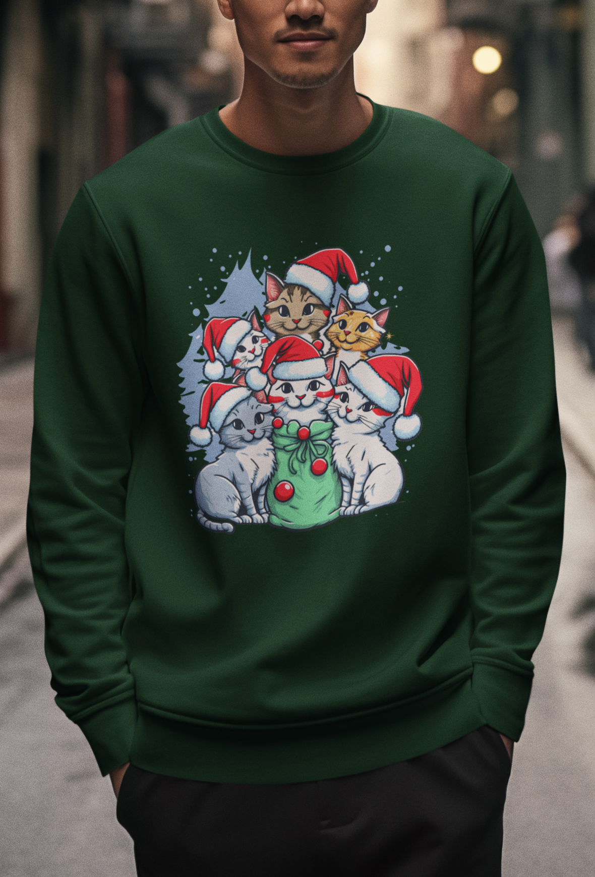 Santa Paws Unisex Oversized Sweatshirt