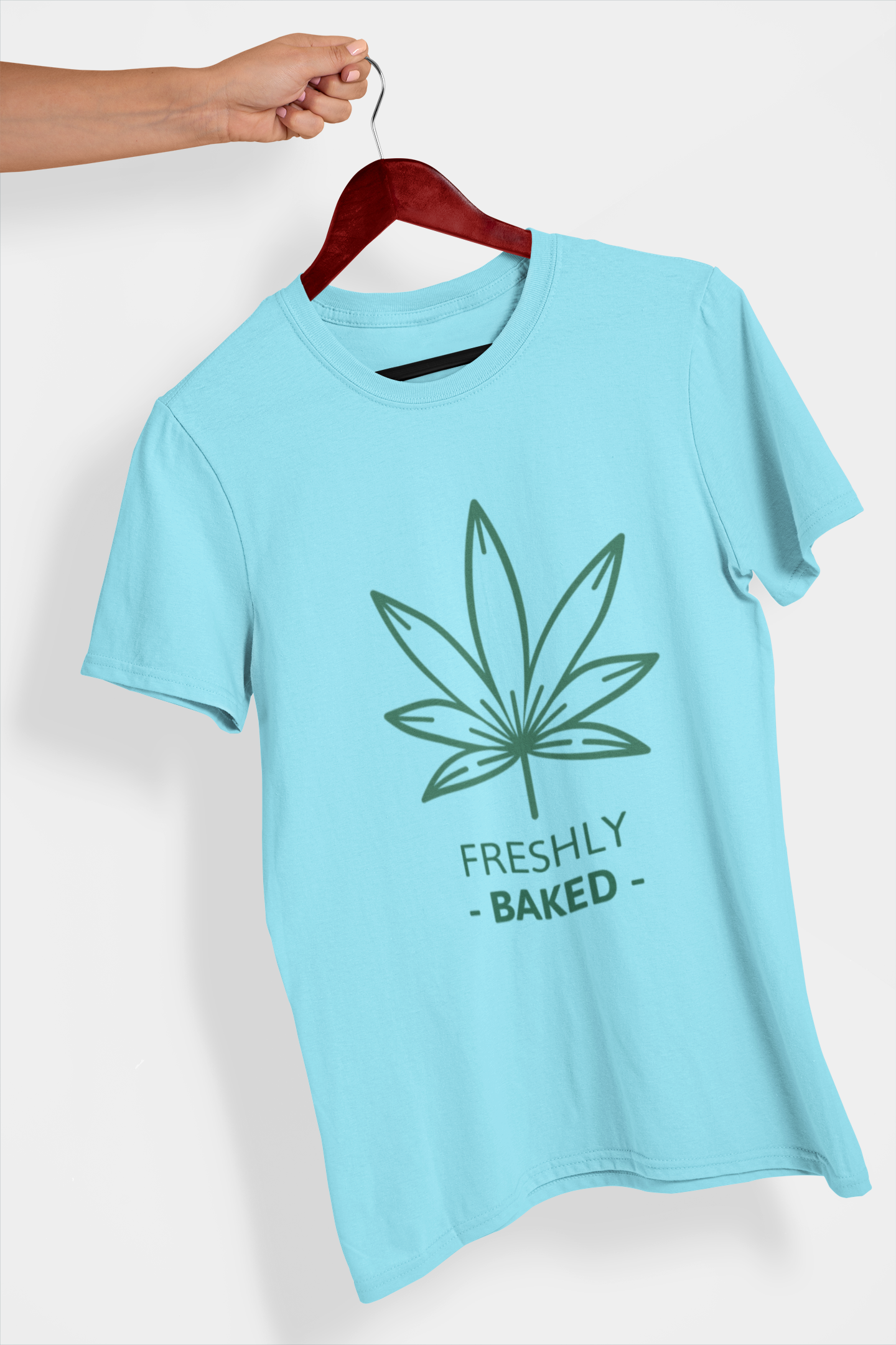 Freshly Baked Men's Printed T-shirt Sky High High & Humble Enterprises