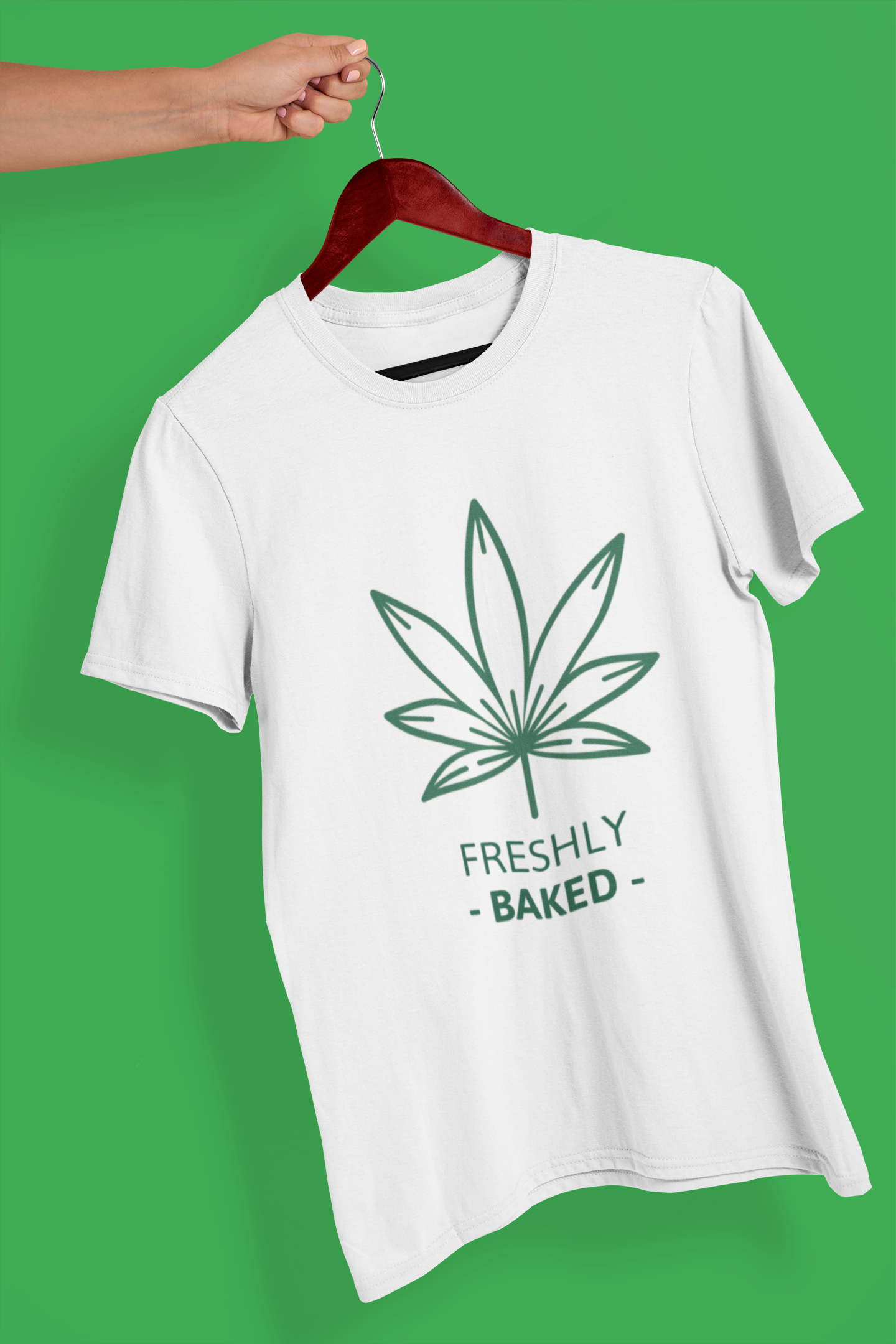 Freshly Baked Men's Printed T-shirt White Walker High & Humble Enterprises