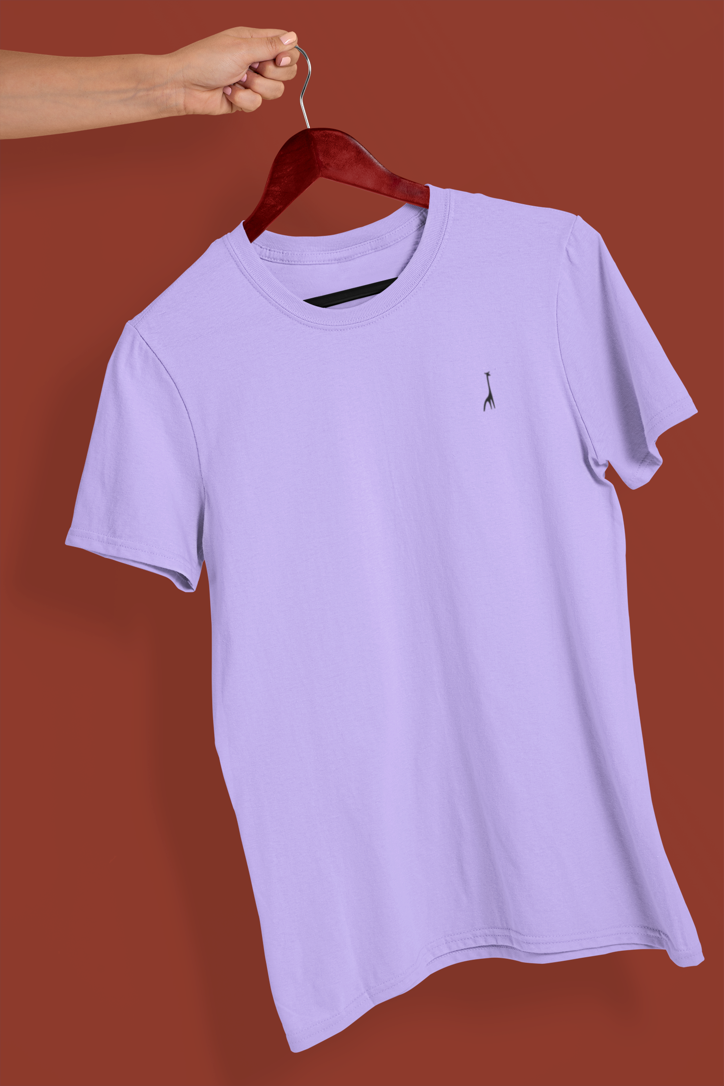 Women's Classic Lilac Whisper Solid T-Shirt High & Humble