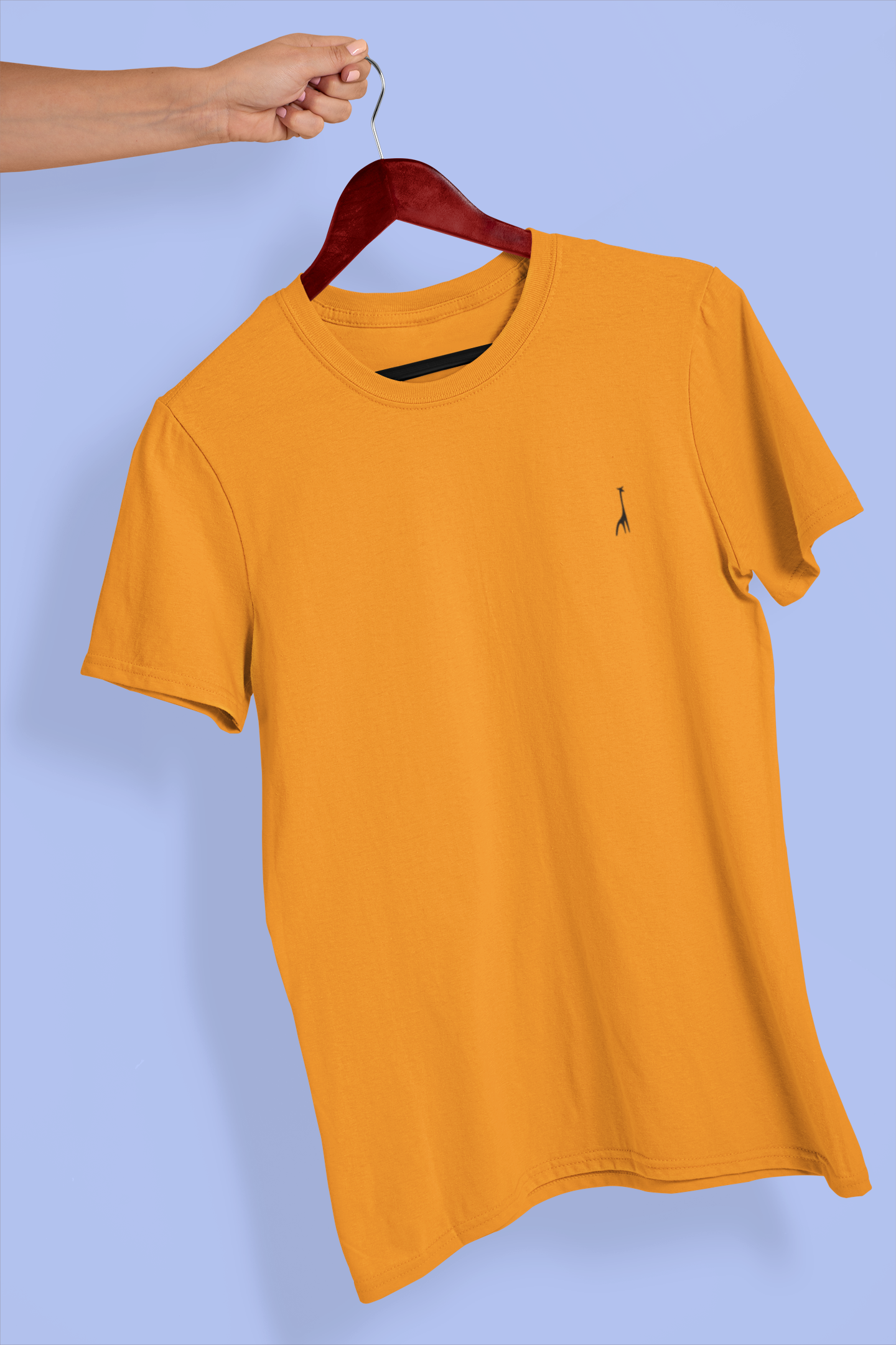 Women's Classic Tangerine Tango Solid T-Shirt High & Humble