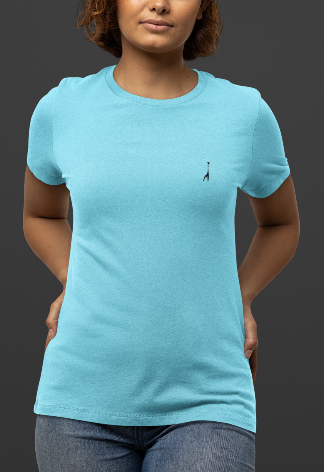 Women's Classic Sky High Solid T-Shirt High & Humble