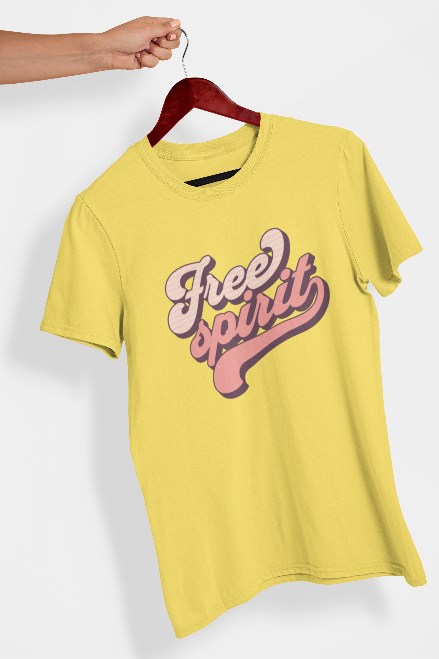 Free Spirit Women's Printed T-Shirt Banana Bonanza High & Humble