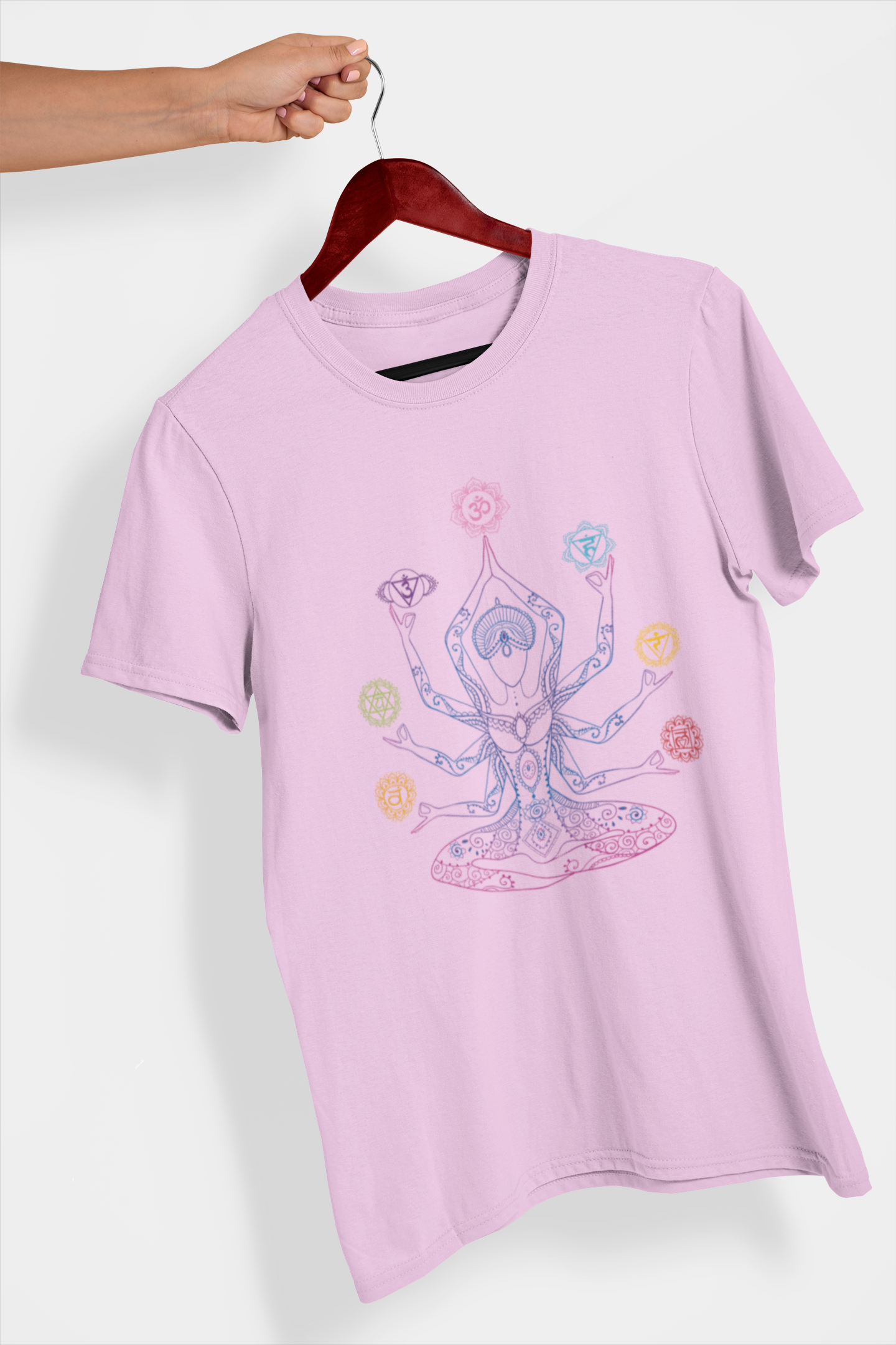 Complete Within Women's Printed T-Shirt Blossom Blush High & Humble