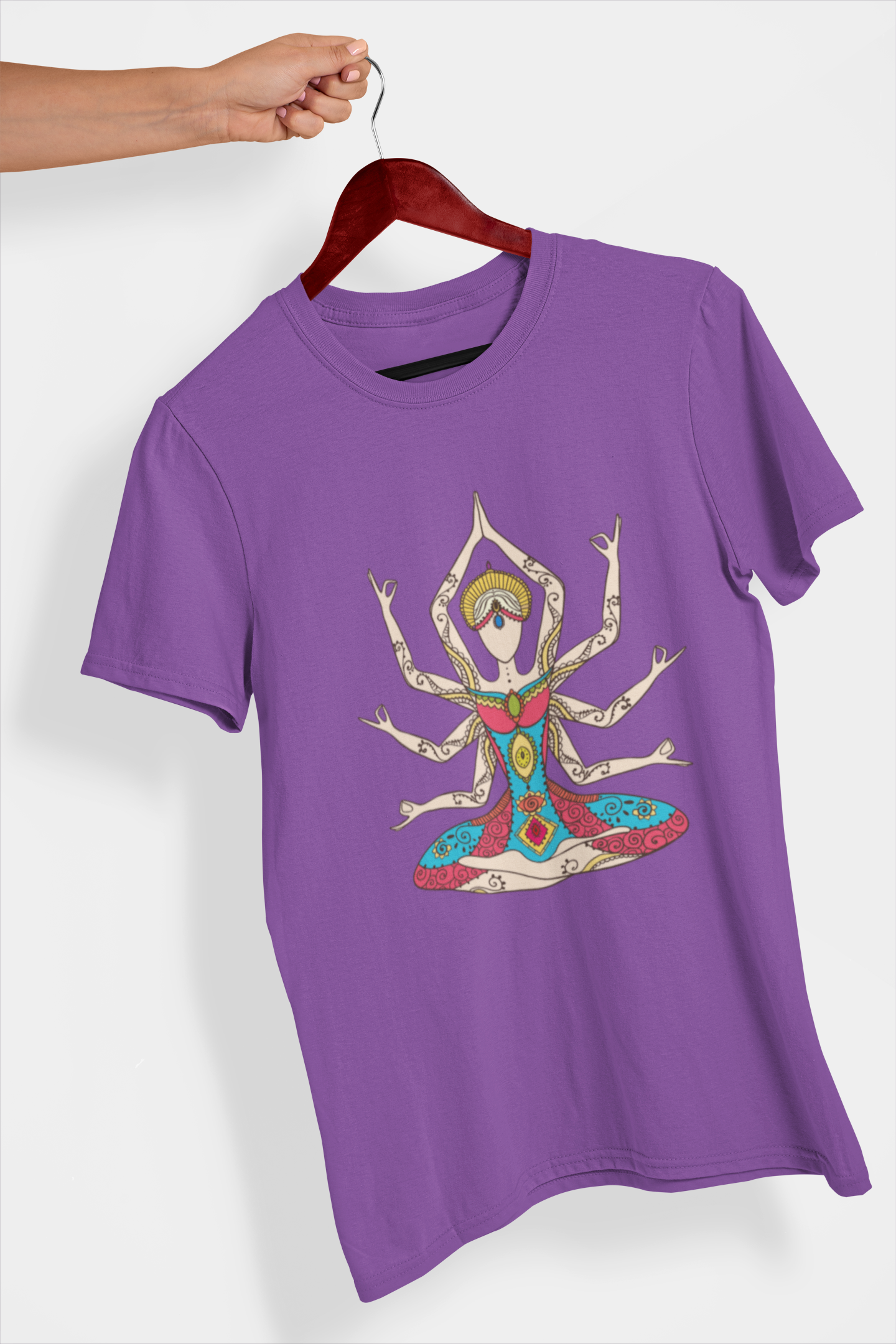 Divine Women's Printed T-Shirt Purple Haze High & Humble