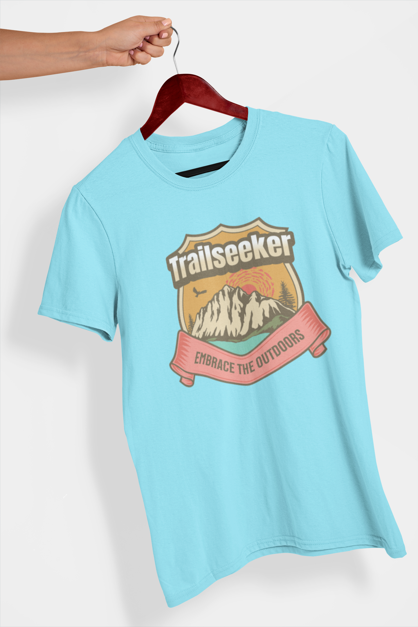 Trail Seeker Women's Printed T-Shirt Sky High High & Humble